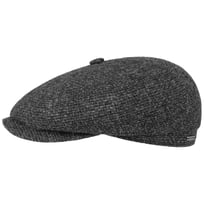 Hatteras Shetland Wool Flat Cap by Stetson - 1367,00 kr