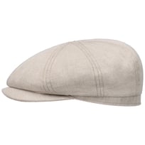 Hatteras Sustainable Linen Flat Cap by Stetson - 64,95 &euro;