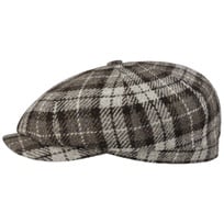 Hatteras Undyed Harris Tweed Flat Cap by Stetson - 1499,00 kr