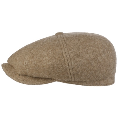 Hatteras Wool Doubleface Flat Cap by Stetson - 108,95 &euro;