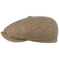 Hatteras Wool Doubleface Flat Cap by Stetson - 1119,00 kr
