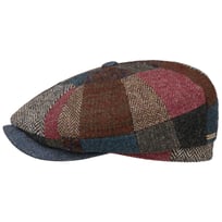 Hatteras Wool Mix Patchwork Flat Cap by Stetson - 75,95 &euro;