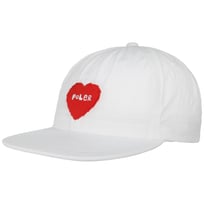 Heart Soft Visir Nylon Snapback Cap by Poler - 469,00 kr