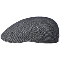 Heavy Twotone Twill Driver Flat Cap by Stetson - 1389,00 kr
