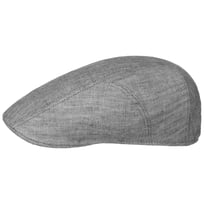 Herringbone Lin Flat Cap by Stetson - 849,00 kr