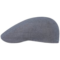 Herringbone Lin Flat Cap by Stetson - 849,00 kr