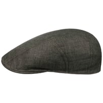 Herringbone Linen Flat Cap by Stetson - 82,95 &euro;
