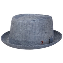 Herringbone Pork Pie Cotton Hat by Alfonso D�Este - 103,95 &euro;