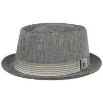 Herringbone Pork Pie Stoffhatt by Lierys - 1199,00 kr