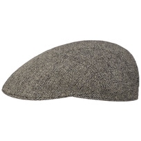 Herringbone UV Silk Driver Flat Cap by Stetson - 123,95 &euro;