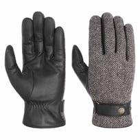 Herringbone Ull L�rhansker by Stetson - 908,00 kr