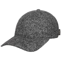 Herringbone Wool Mix Cap by Borsalino - 187,95 &euro;