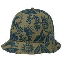 Hibiscus Print Bucket Bomullshatt by New Era - 309,00 kr