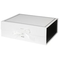 Hvid Gaveeske med Magnetisk Lukking - 249,00 kr