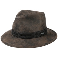 Jacky Pigskin Traveller Leather Hat by Stetson - 207,95 &euro;