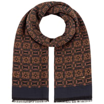 Jaquard Geometrics Bomullsskjerf by Stetson - 849,00 kr