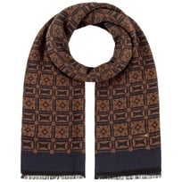 Jaquard Geometrics Bomullsskjerf by Stetson - 849,00 kr