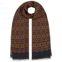 Jaquard Geometrics Cotton Scarf by Stetson - 82,95 &euro;