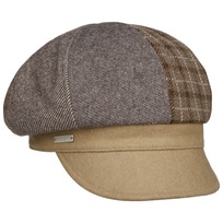 Javia Patchwork Newsboy Cap by Seeberger - 42,95 &euro;
