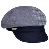 Javia Patchwork Newsboy Cap by Seeberger - 499,00 kr