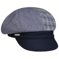 Javia Patchwork Newsboy Cap by Seeberger - 499,00 kr