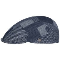Jeans Denim Patchwork Flat Cap by Lierys - 1199,00 kr