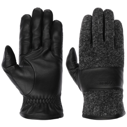 Jersey Conductive Nappa Leather Gloves by Stetson - 103,95 &euro;