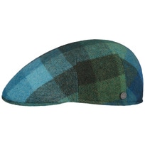 John Hanly Wool Check Flat Cap by Lierys - 83,95 &euro;