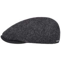 Kent Boiled Wool Flat Cap by Stetson - 849,00 kr