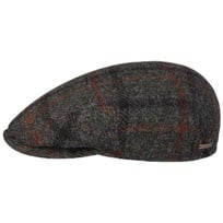 Kent Harris Tweed Check Flat Cap by Stetson - 1599,00 kr
