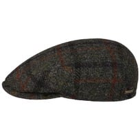 Kent Harris Tweed Check Flat Cap by Stetson - 1609,00 kr