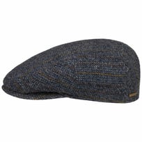Kent Herringbone Stripe Flat cap by Stetson - 899,00 kr