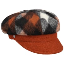 Kilena Wool Check Newsboy Cap by Lierys - 729,00 kr