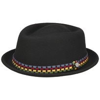 Knit Colour Band Pork Pie Wool Hat by Lierys - 62,95 &euro;