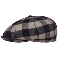 Kyoto Twotone Check Flat Cap by Alfonso DEste - 144,95 &euro;