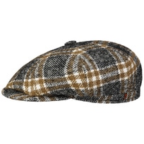 Kyoto Wool Check Newsboy Cap by Alfonso D�Este - 103,95 &euro;