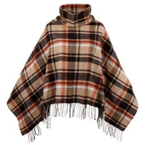 Landiva Check Poncho - 969,00 kr