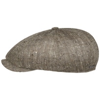 Lanfield Herringbone Flat Cap by Stetson - 186,95 &euro;