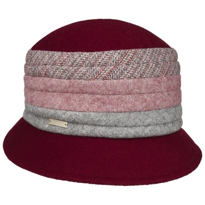 Lanvesta Patchwork Milled Wool Hat by Seeberger - 72,95 &euro;