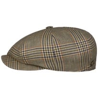 Larkhaven Check 8 Panel Flat Cap by Balmoral - 1079,00 kr