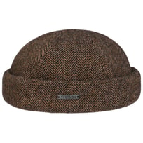 Lavoy Herringbone Ull Dockerlue by Stetson - 959,00 kr