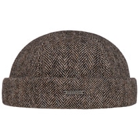 Lavoy Herringbone Wool Docker Hat by Stetson - 82,95 &euro;