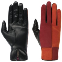 Leather Mix Womens Gloves by Caridei - 108,95 €