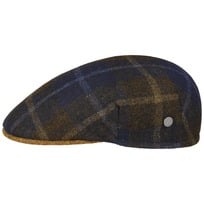 Lencott Wool Check Flat Cap by Lierys - 969,00 kr
