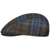 Lennart Check Shetland Flat Cap by Mayser - 1559,00 kr