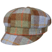 Liasca Wool Check Newsboy Cap by Lierys - 72,95 &euro;