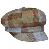 Liasca Wool Check Newsboy Cap by Lierys - 969,00 kr
