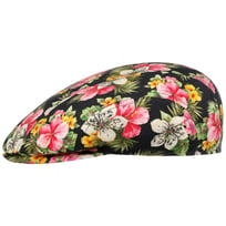 Lightweight Flower Mix Flat Cap by Stetson - 669,00 kr
