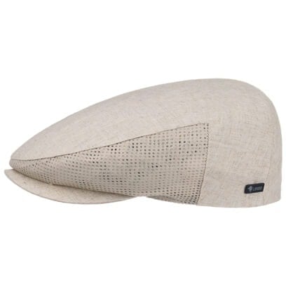 Linen Flat Cap with Mesh by Lipodo - 32,95 €