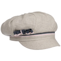 Linen Newsboy Cap with Loop by bedacht - 93,95 &euro;